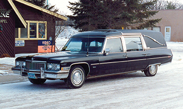 1973 Miller-Meteor Citation Hearse LF
