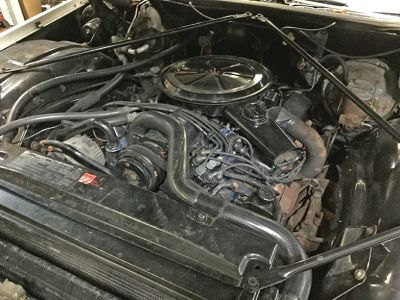 1973 6CB69 Fleetwood Brougham engine-Kist Edward
