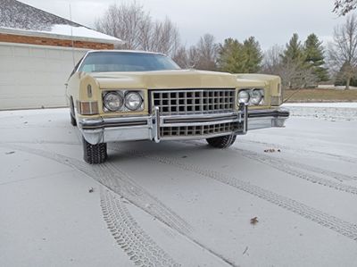 1973 6EL47 Eldorado Coupe front 1-Hempen Dave
