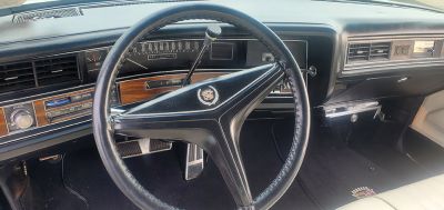 1973 6EL67 Eldorado conv dash-steering wheel-Vesely Eric
