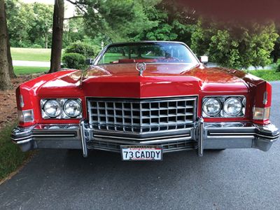 1973 6EL67 Eldorado conv front-Krupa Drew-Gallo Bob
