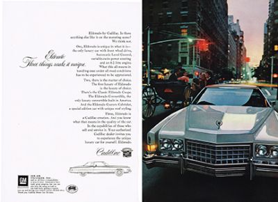 1973 Eldorado Coupe ad
