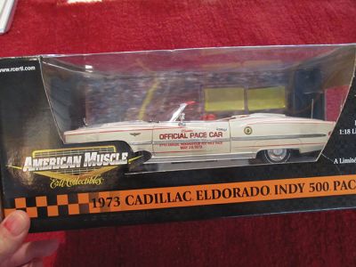 1973 Indy 500 Pace car scale model-Gibson Tim
