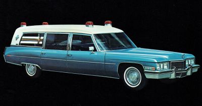 1973 Miller-Meteor Guardian 43-inch headroom ambulance RF
