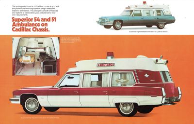 1973 Superior 51- and 54-inch headroom ambulances
